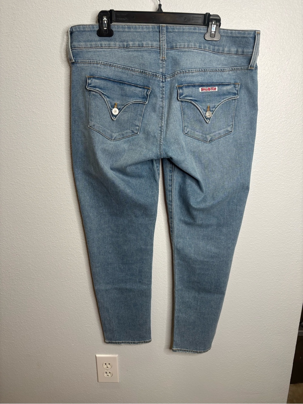 Hudson Size 33 Collin Mid Rise Skinny Ankle Jeans - Picture 7 of 8